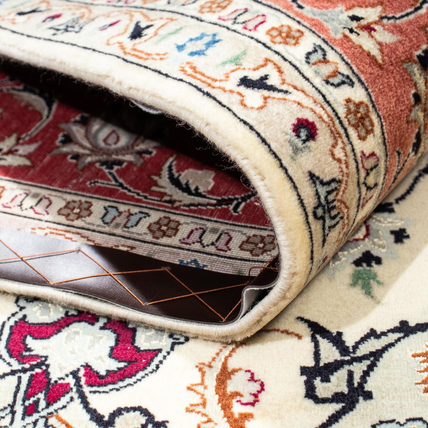Persisk tæppe - Tabriz - Royal - 201 x 156 cm - beige
