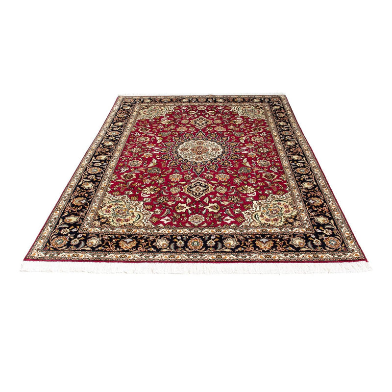 Persisk tæppe - Tabriz - Royal - 213 x 152 cm - mørkerød