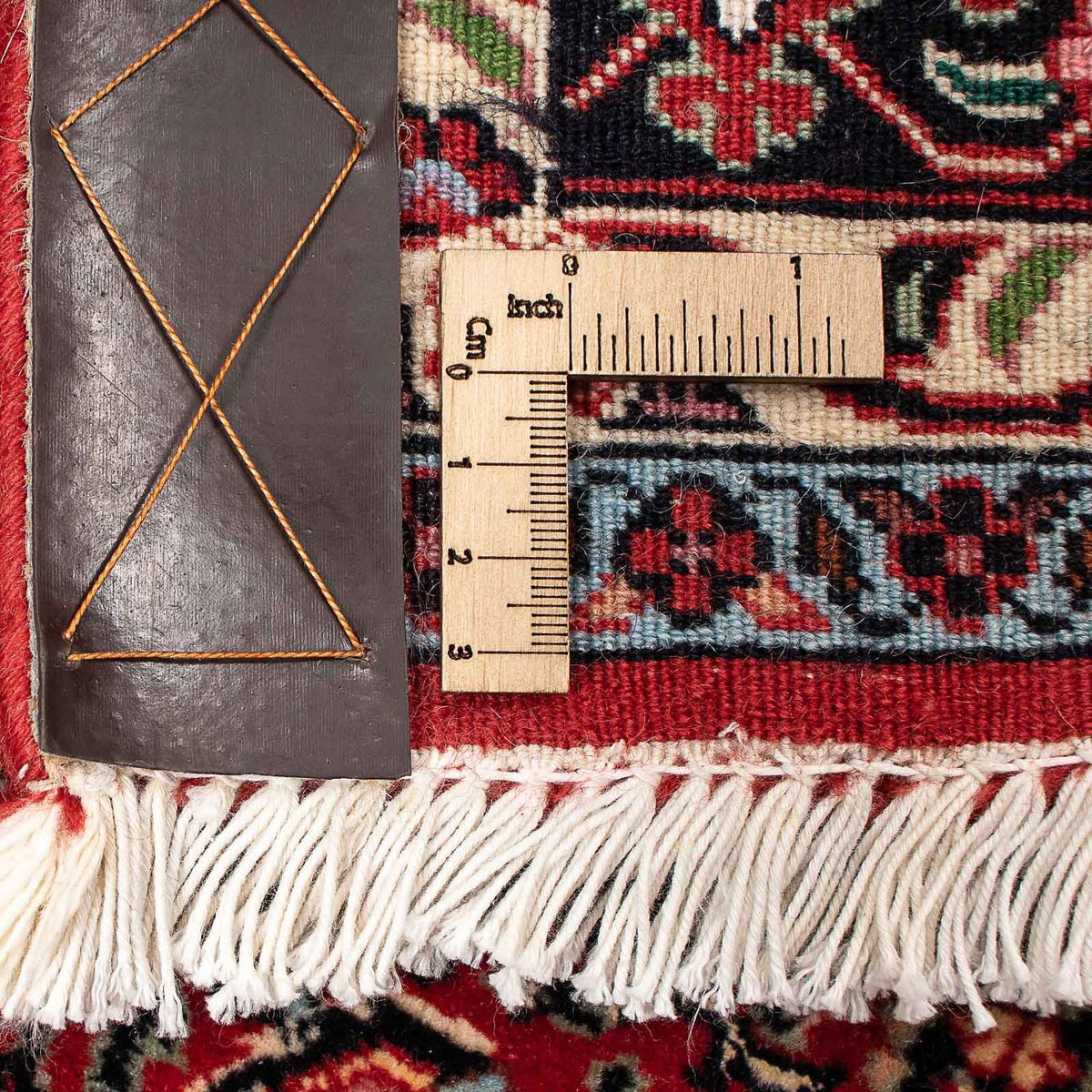 Persisk tæppe - Bijar - 211 x 132 cm - rød