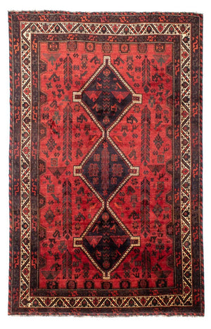 Persisk tæppe - Nomadisk - 318 x 206 cm - rød