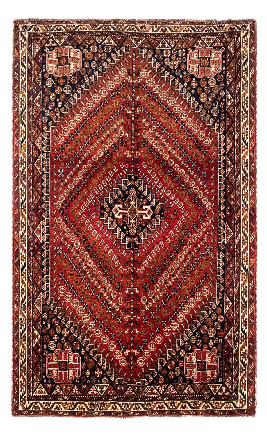 Persisk tæppe - Nomadisk - 255 x 160 cm - rød
