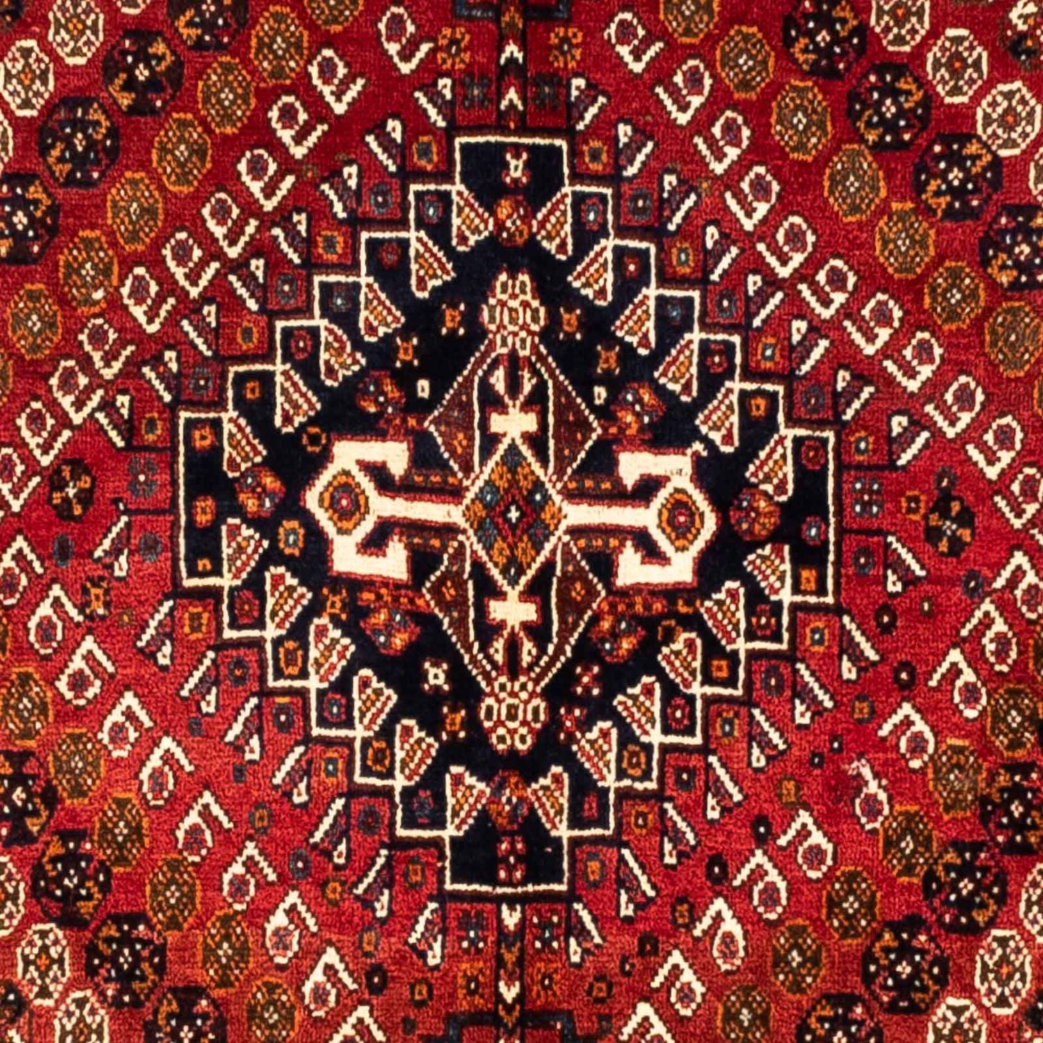 Persisk tæppe - Nomadisk - 255 x 160 cm - rød