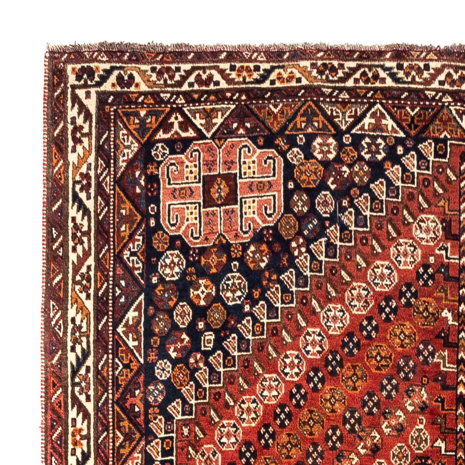 Persisk tæppe - Nomadisk - 255 x 160 cm - rød