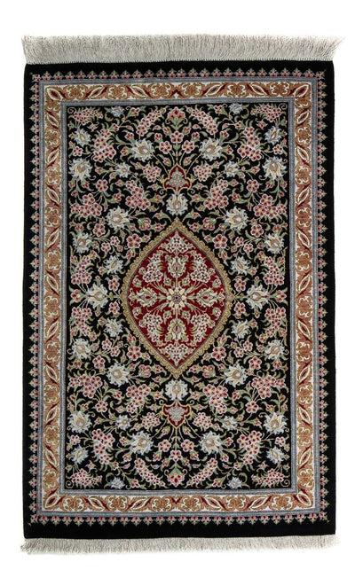 Qom Tæppe 57x89cm - Persisk tæppe