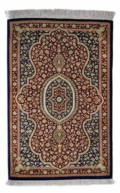 Qom Tæppe 60x93cm - Persisk tæppe