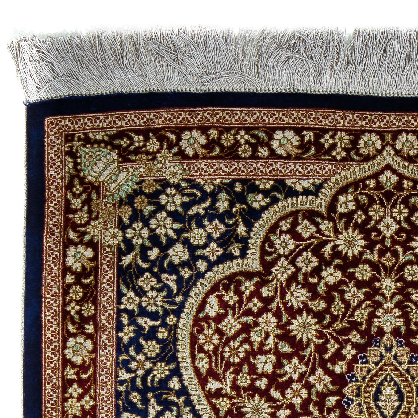 Qom Tæppe 93x60cm - Persisk tæppe