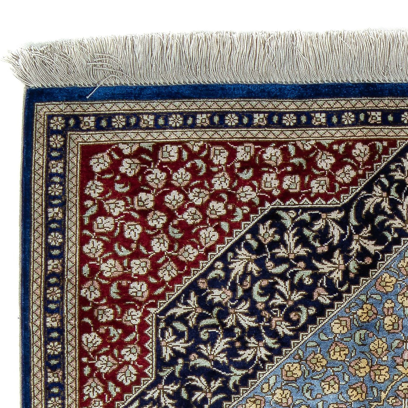 Qom Tæppe 84x60cm - Persisk tæppe