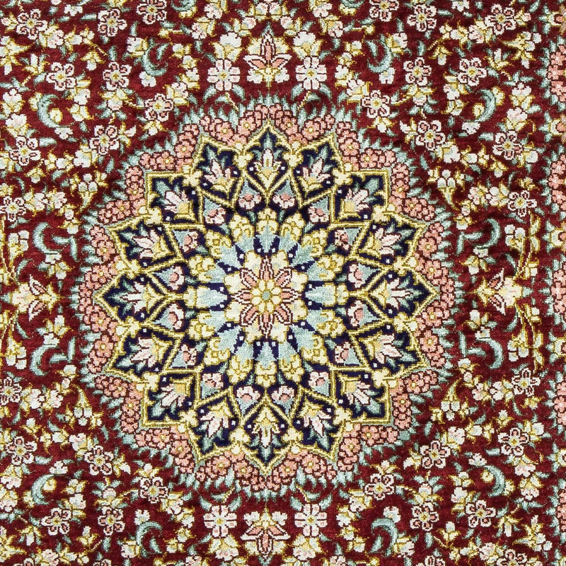 Persisk tæppe - Ghom - 78 x 57 cm - flerfarvet