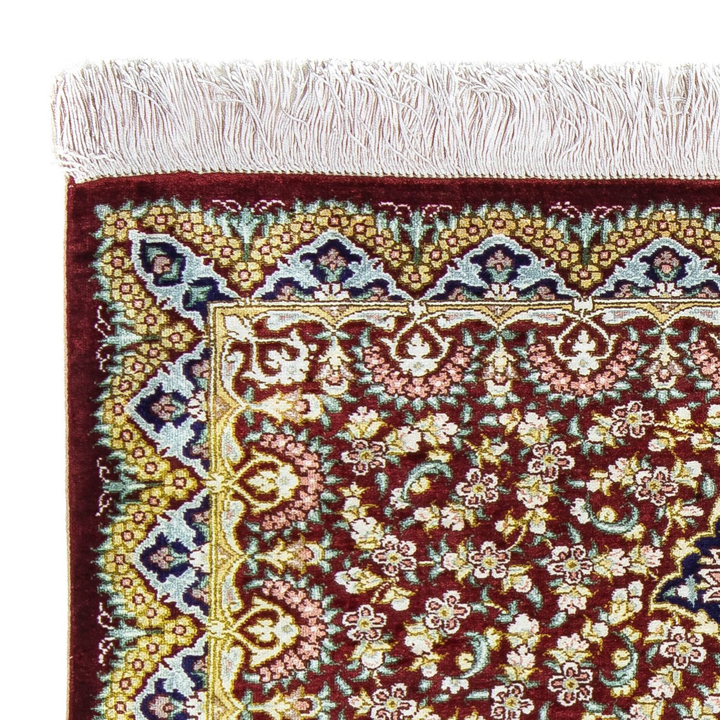 Qom Tæppe 78x57cm - Persisk tæppe