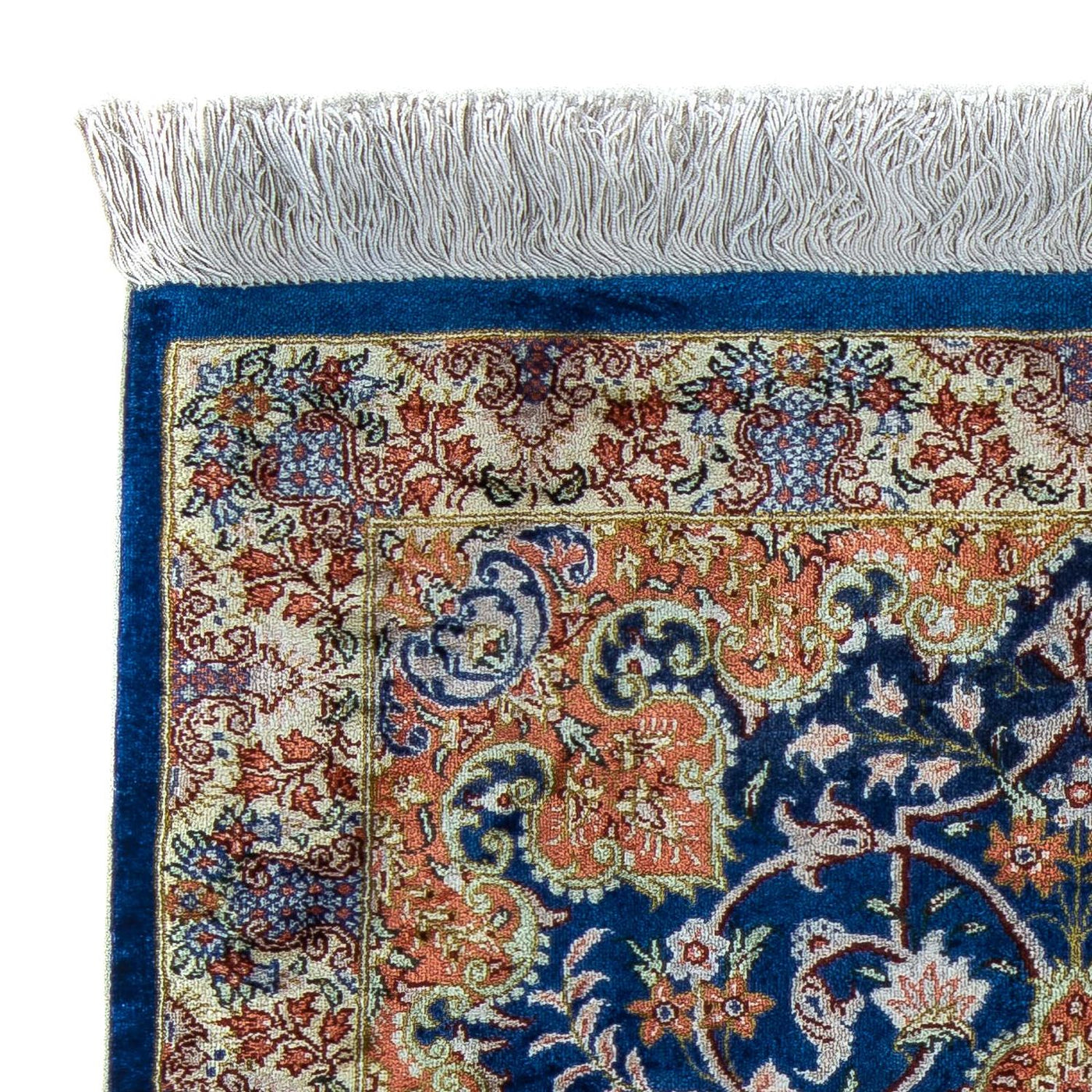 Qom Tæppe 78x55cm - Persisk tæppe