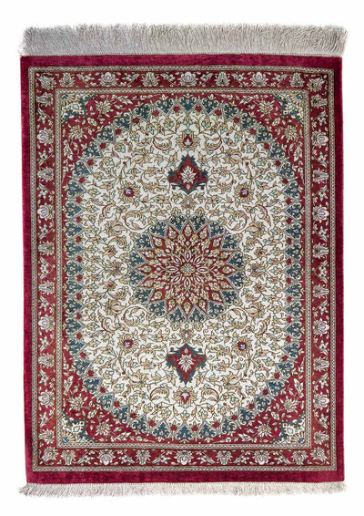 Qom Tæppe 60x78cm - Persisk tæppe