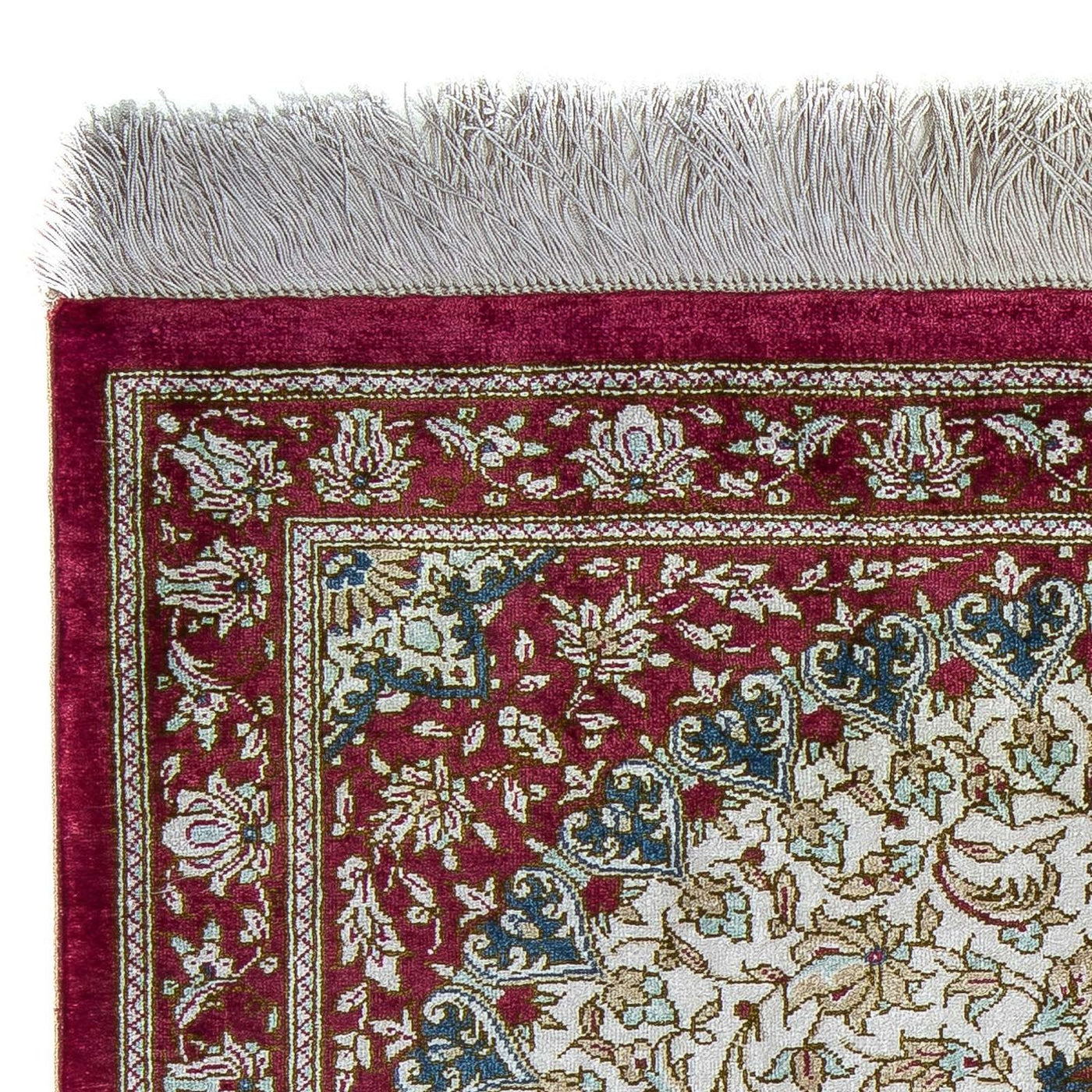 Qom Tæppe 78x60cm - Persisk tæppe