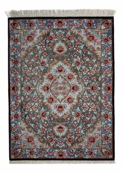 Qom Tæppe 56x77cm - Persisk tæppe