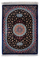 Qom Tæppe 55x80cm - Persisk tæppe