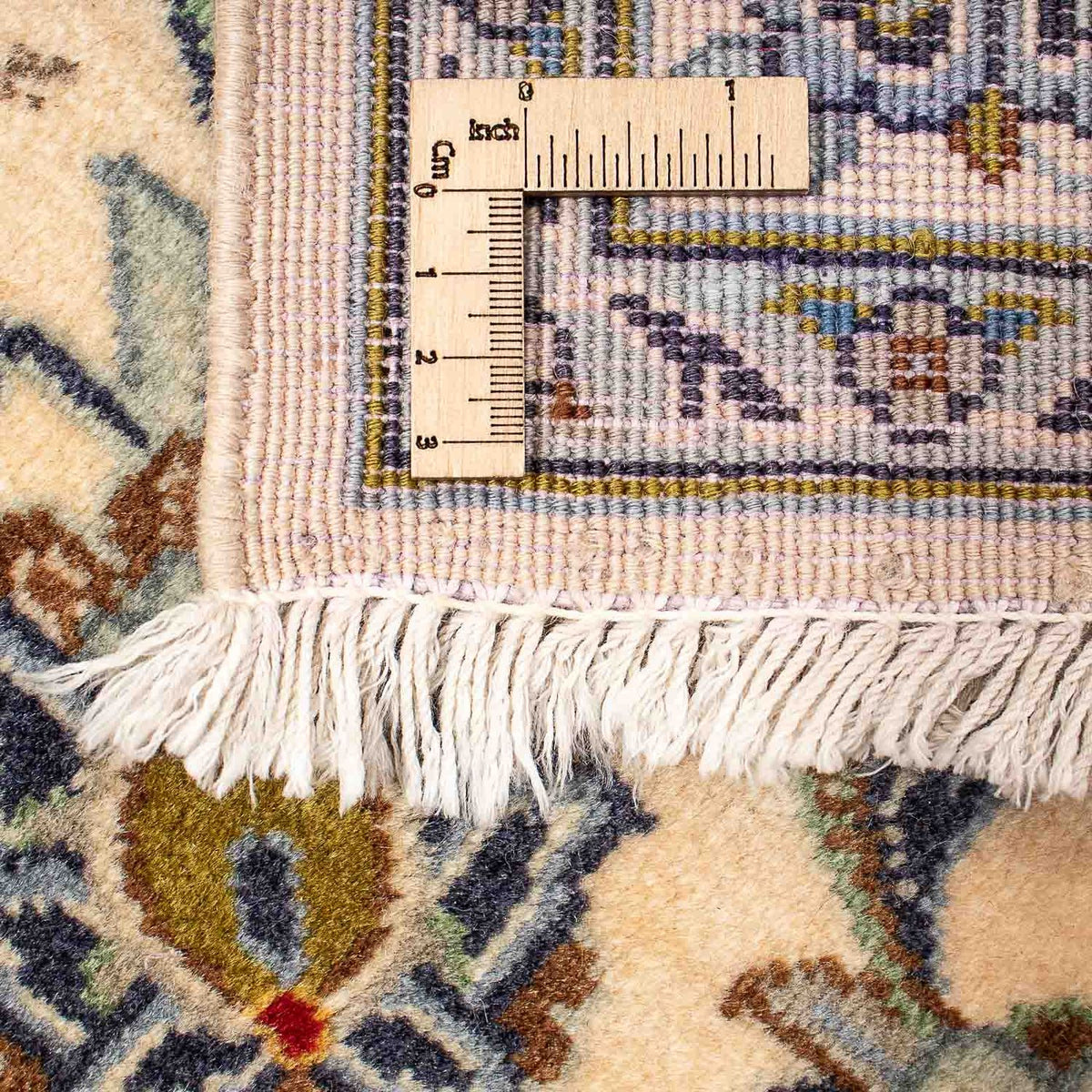 Persisk tæppe - Keshan - 400 x 300 cm - beige