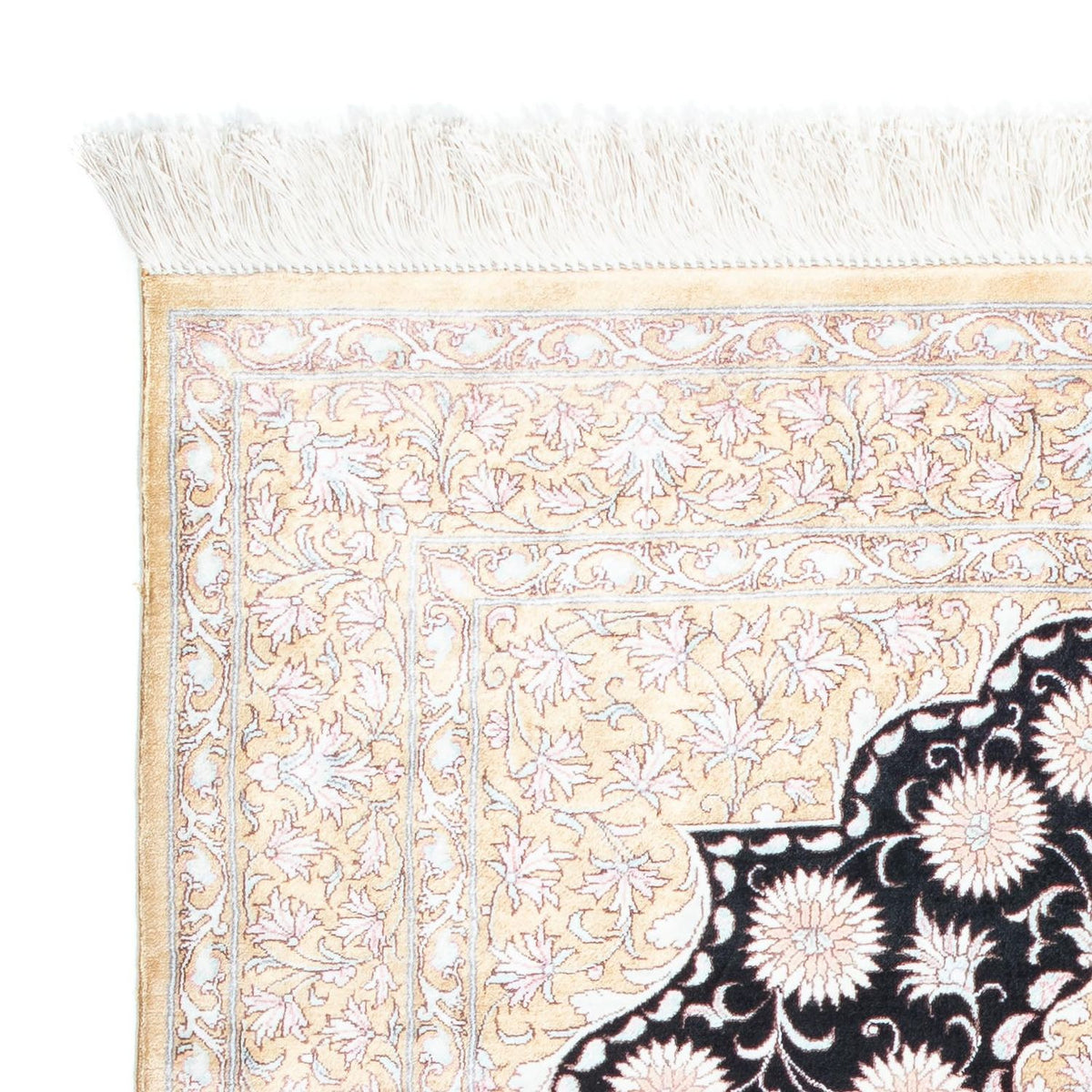 Qom Tæppe 77x113cm - Persisk tæppe
