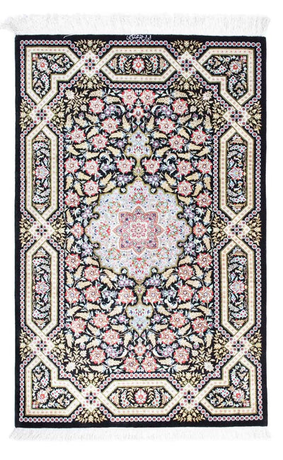 Qom Tæppe 79x124cm - Persisk tæppe