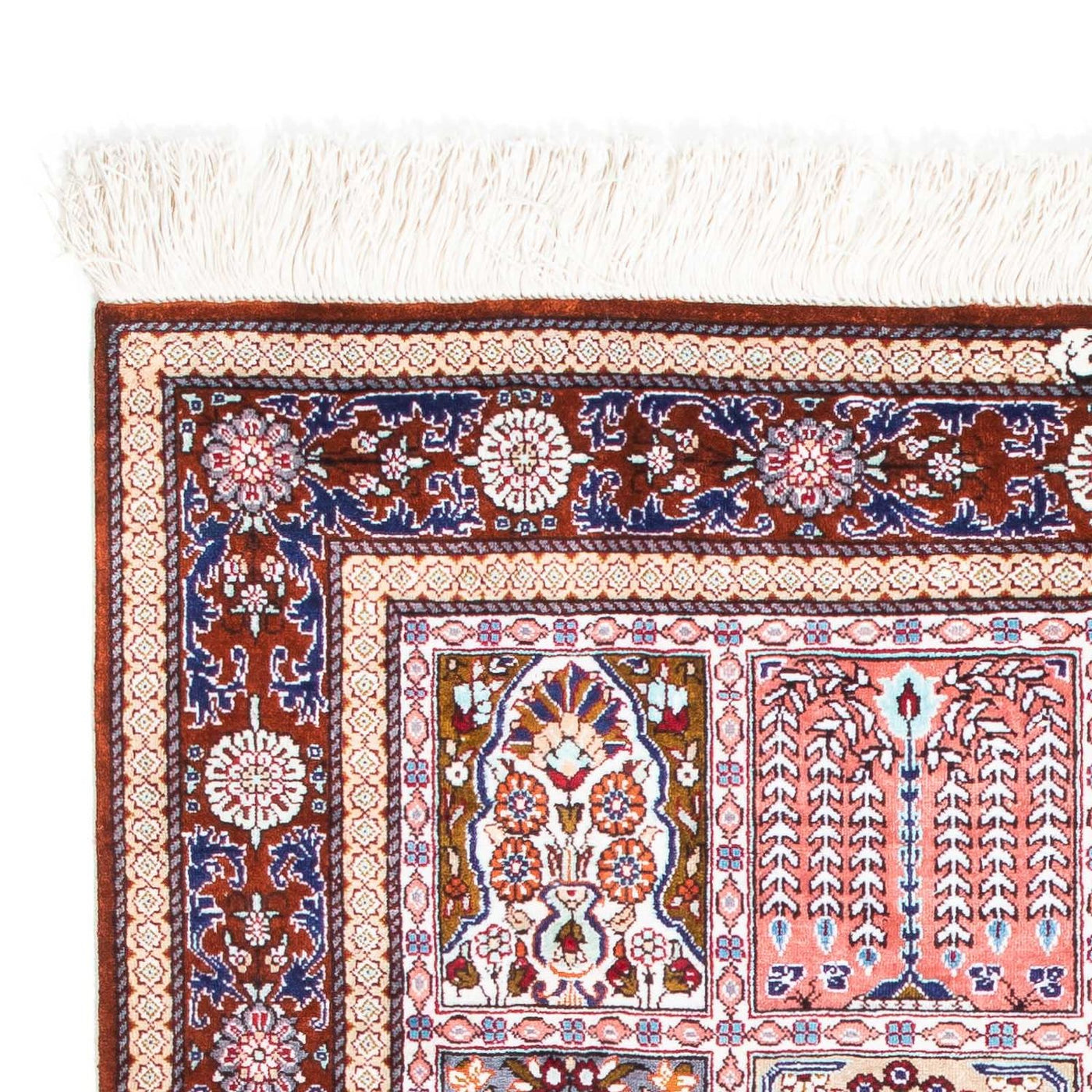 Qom Tæppe 122x77cm - Persisk tæppe