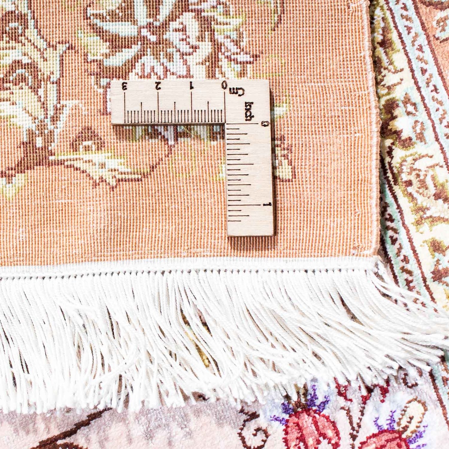 Persisk tæppe - Ghom - 123 x 80 cm - beige