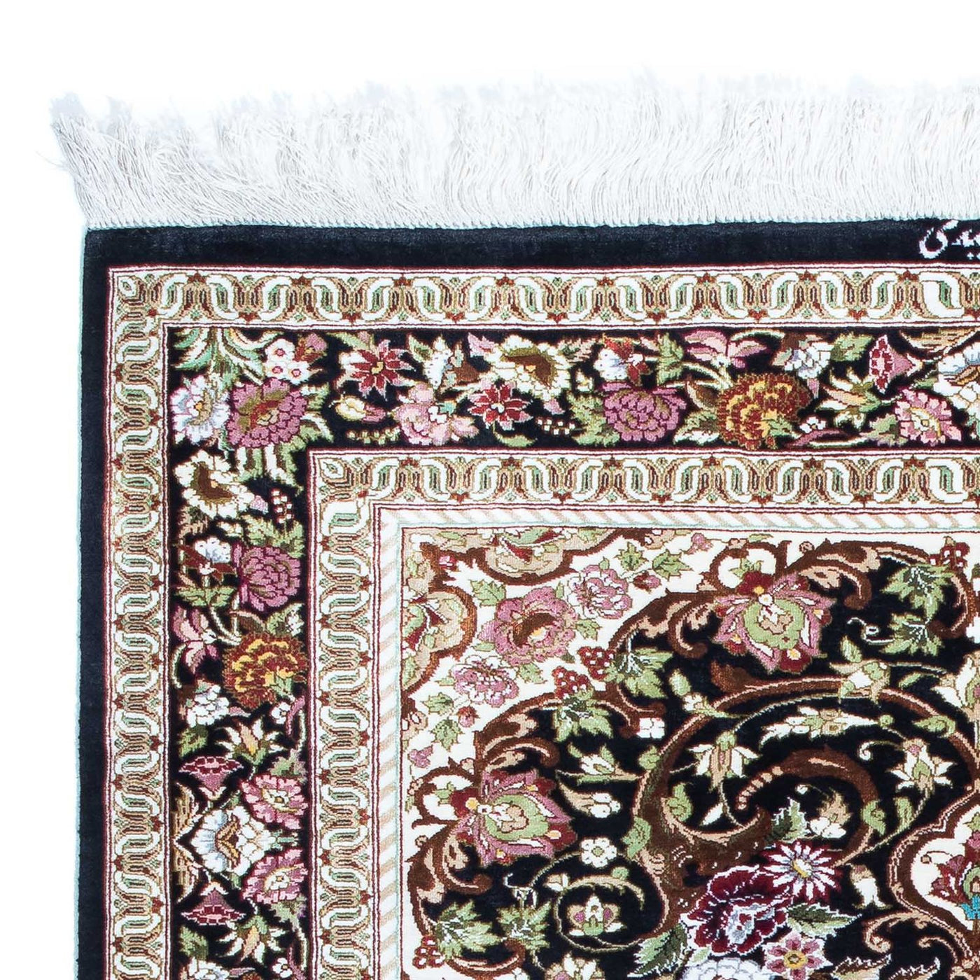 Qom Tæppe 114x80cm - Persisk tæppe