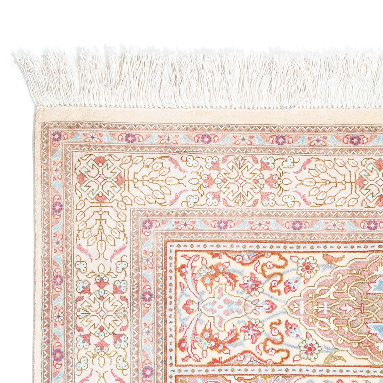 Persisk tæppe - Ghom - 122 x 75 cm - beige