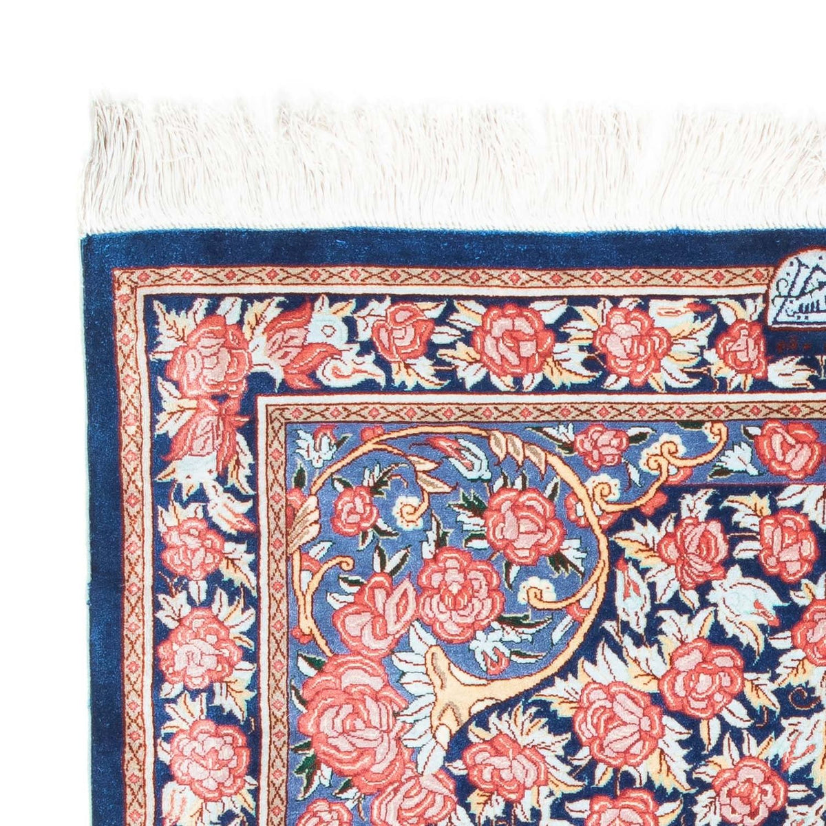 Qom Tæppe 77x119cm - Persisk tæppe