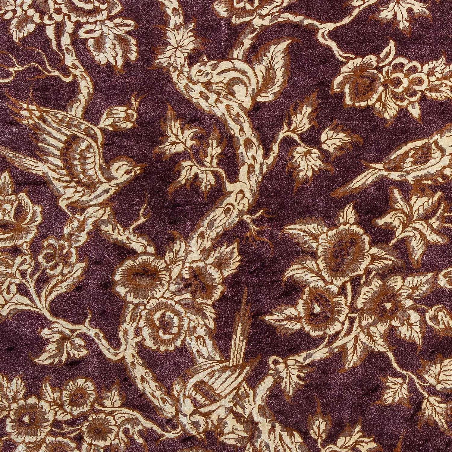 Persisk tæppe - Ghom - 87 x 59 cm - lilla
