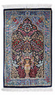 Qom Tæppe 96x57cm - Persisk tæppe