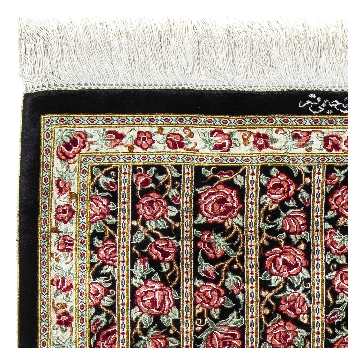 Qom Tæppe 78x57cm - Persisk tæppe