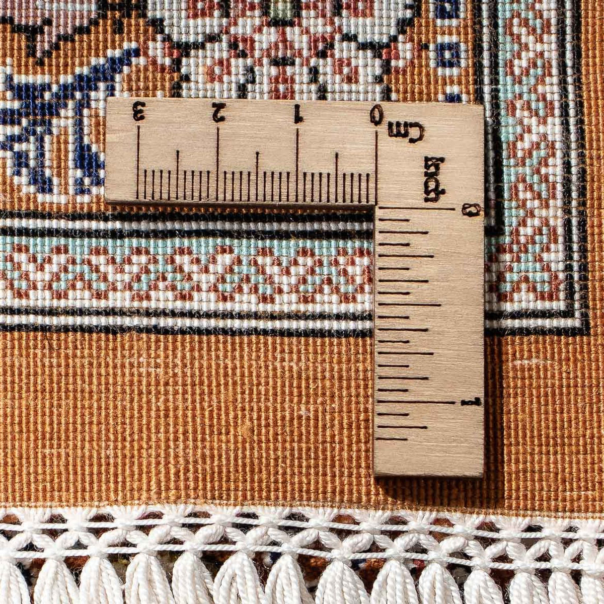 Persisk tæppe - Ghom - 92 x 59 cm - flerfarvet