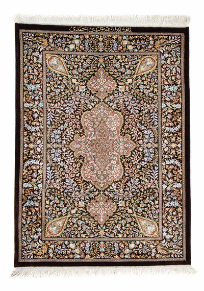 Qom Tæppe 61x91cm - Persisk tæppe