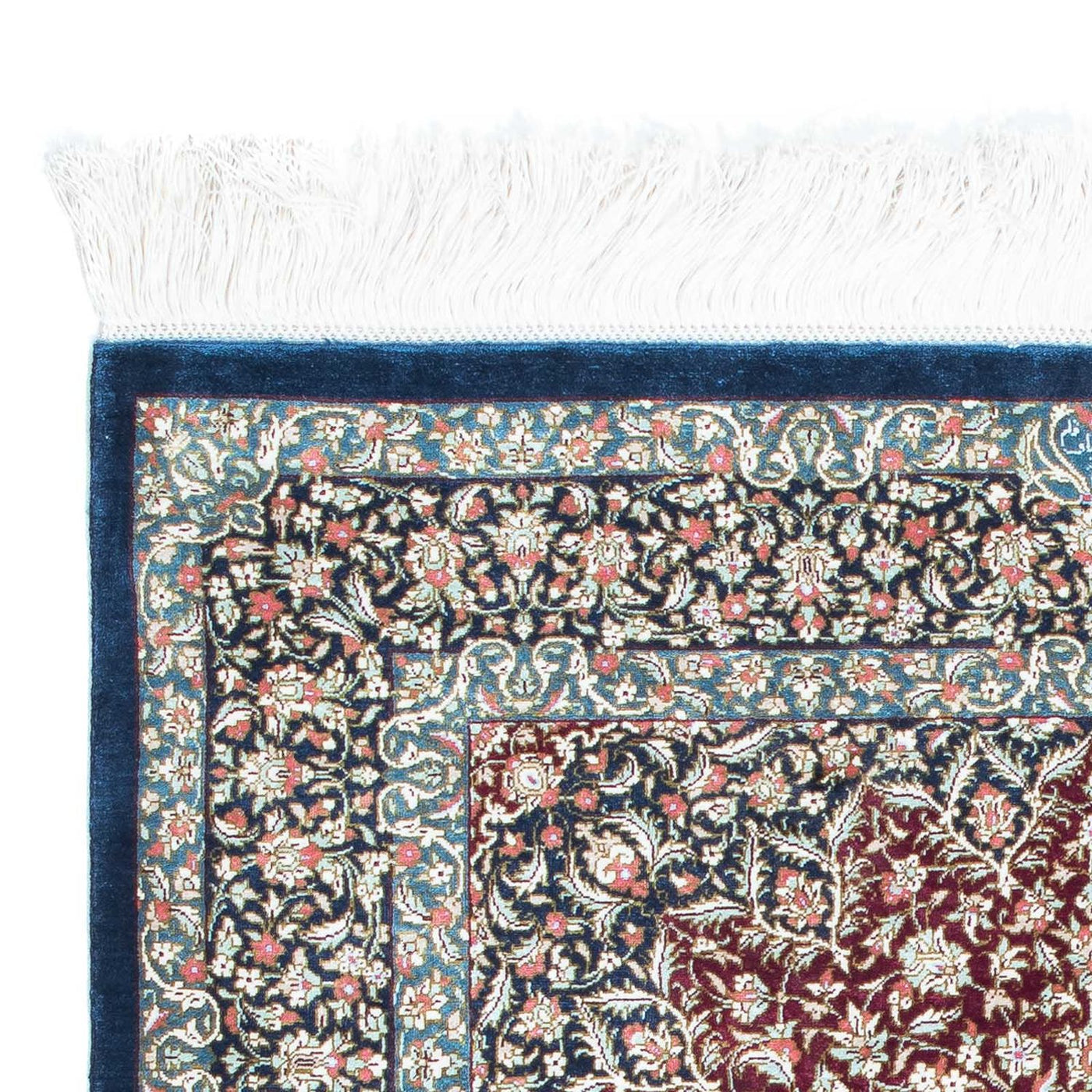 Qom Tæppe 118x77cm - Persisk tæppe