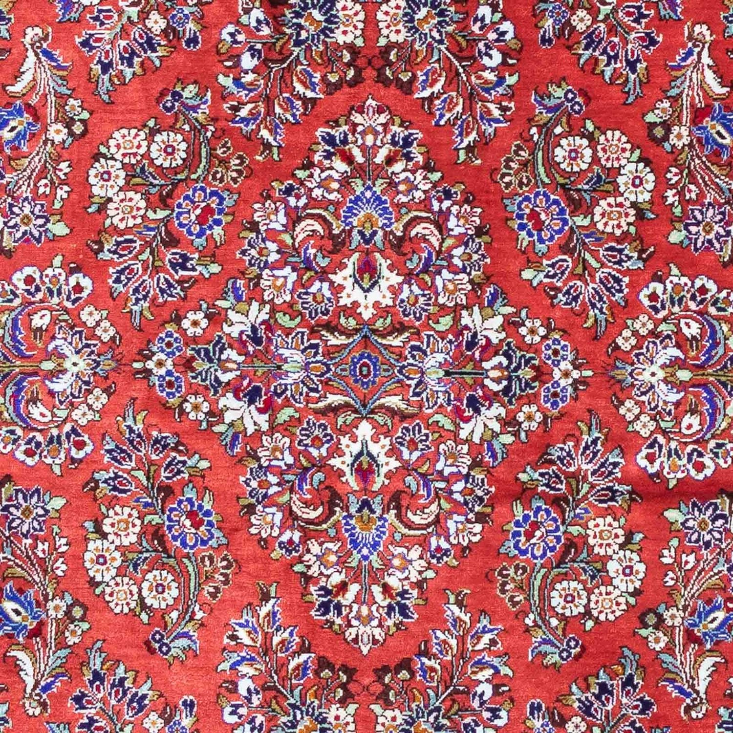 Persisk tæppe - Ghom - 134 x 77 cm - rød