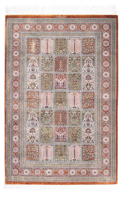 Qom Tæppe 82x124cm - Persisk tæppe