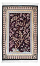 Qom Tæppe 123x79cm - Persisk tæppe