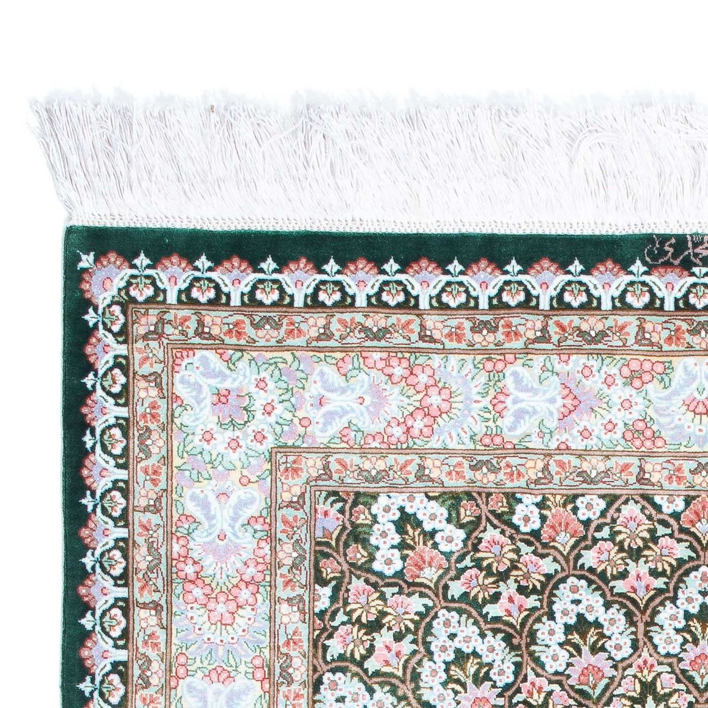 Qom Tæppe 128x83cm - Persisk tæppe