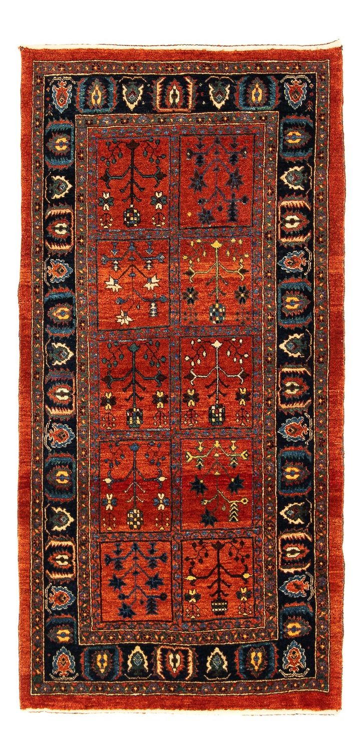 Gabbeh-tæppe - Kashkuli Persisk - 164 x 81 cm - mørkerød