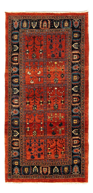 Gabbeh-tæppe - Kashkuli Persisk - 164 x 81 cm - mørkerød