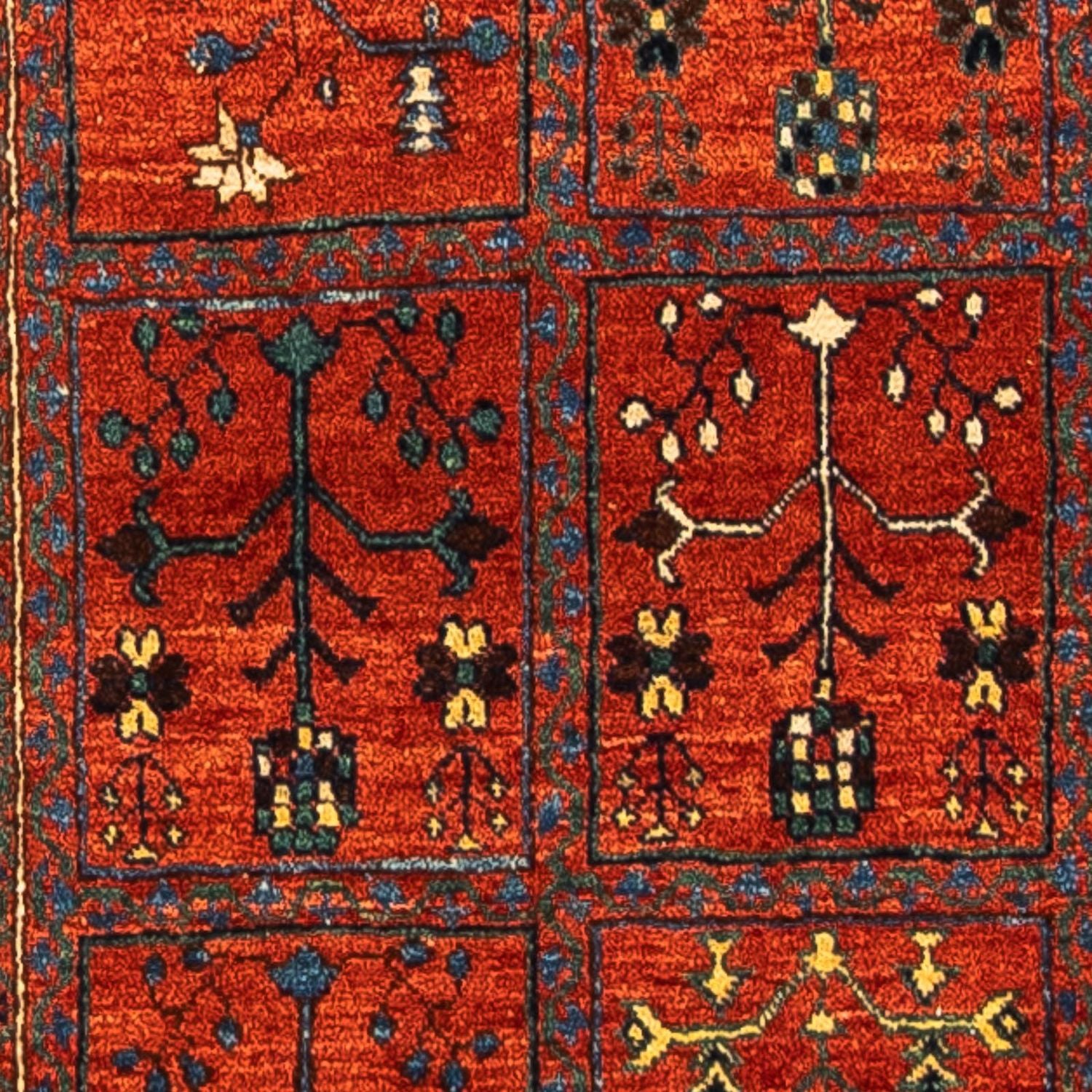 Gabbeh-tæppe - Kashkuli Persisk - 164 x 81 cm - mørkerød