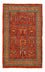 Gabbeh-tæppe - Kashkuli Persisk - 134 x 84 cm - mørkerød