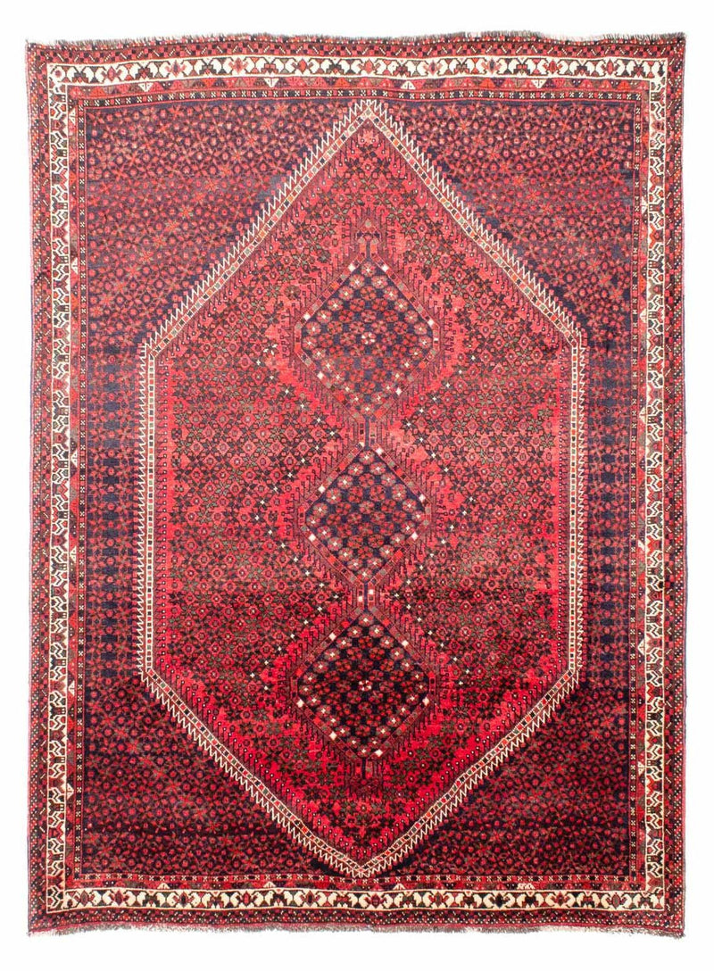 Persisk tæppe - Nomadisk - 281 x 206 cm - rød