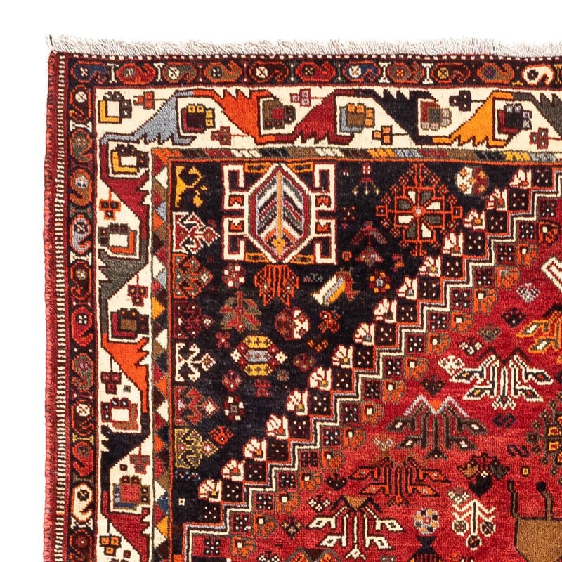 Persisk tæppe - Nomadisk - 257 x 183 cm - rød