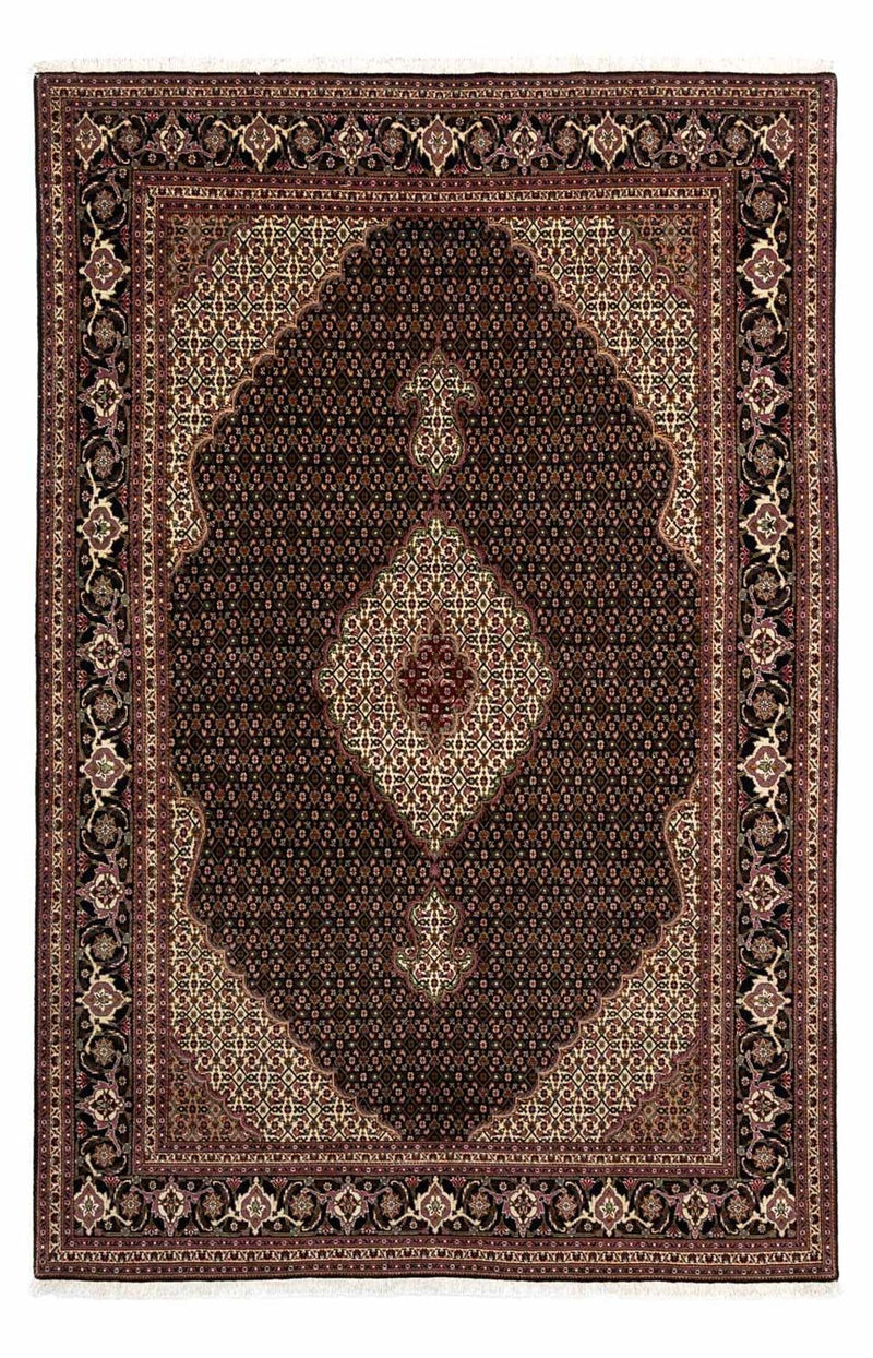 Persisk tæppe - Tabriz - Royal - 298 x 207 cm - mørkeblå
