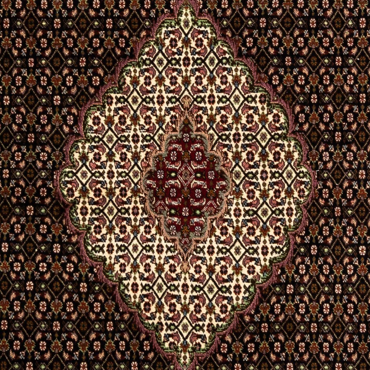 Persisk tæppe - Tabriz - Royal - 298 x 207 cm - mørkeblå