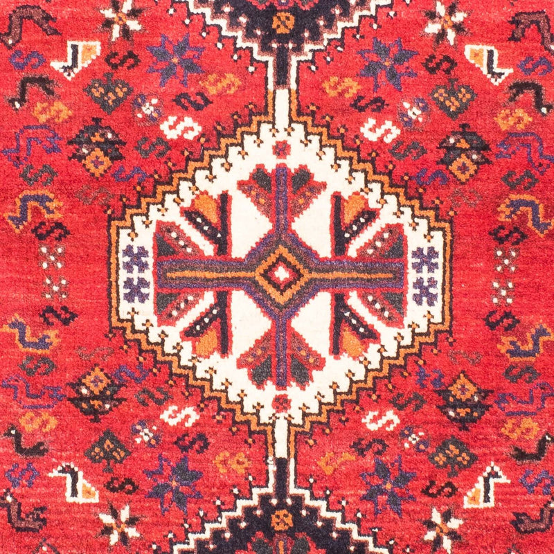 Persisk tæppe - Nomadisk - 169 x 115 cm - mørkerød