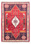 Persisk tæppe - Nomadisk - 153 x 105 cm - mørkerød