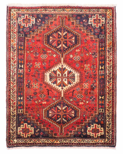 Shiraz Tæppe 122x157cm - Persisk tæppe