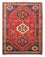 Persisk tæppe - Nomadisk - 157 x 122 cm - mørkerød