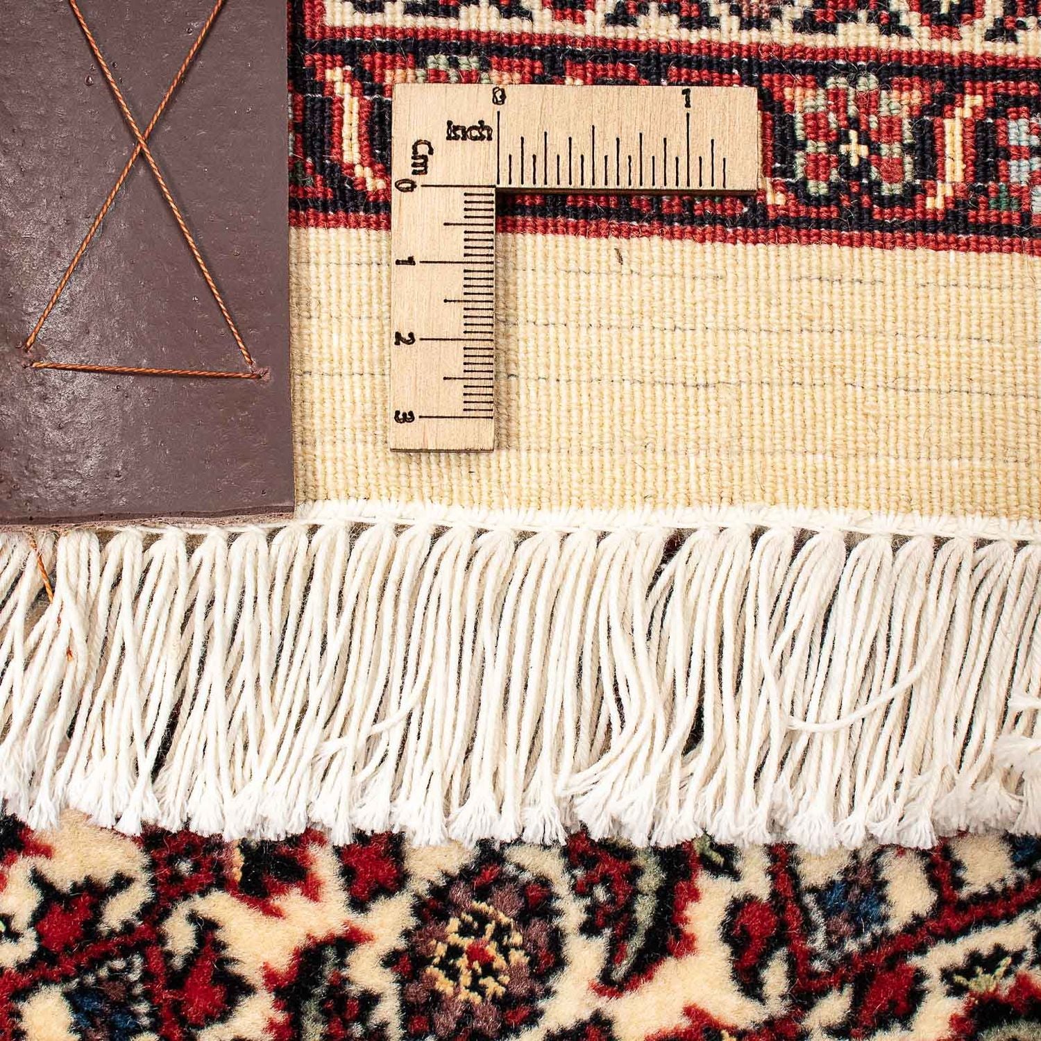 Persisk tæppe - Bijar - 208 x 147 cm - beige
