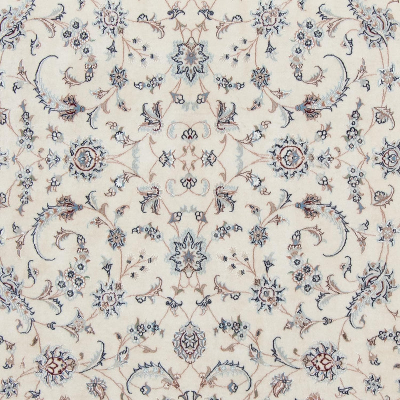 Persisk tæppe - Nain - Royal - 300 x 199 cm - sølv
